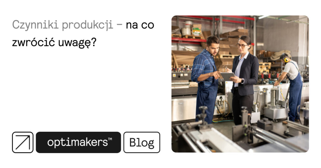 czynniki produkcji